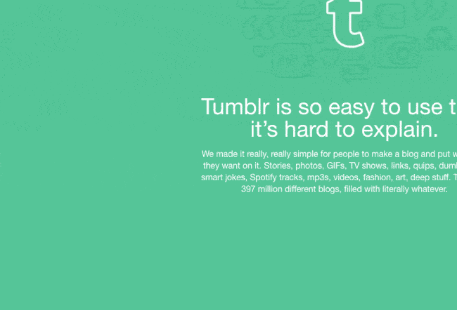 Emulating tumblr animations