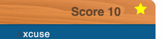Game score animation
