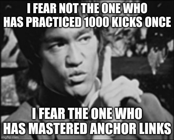 Bruce Lee Anchor Text