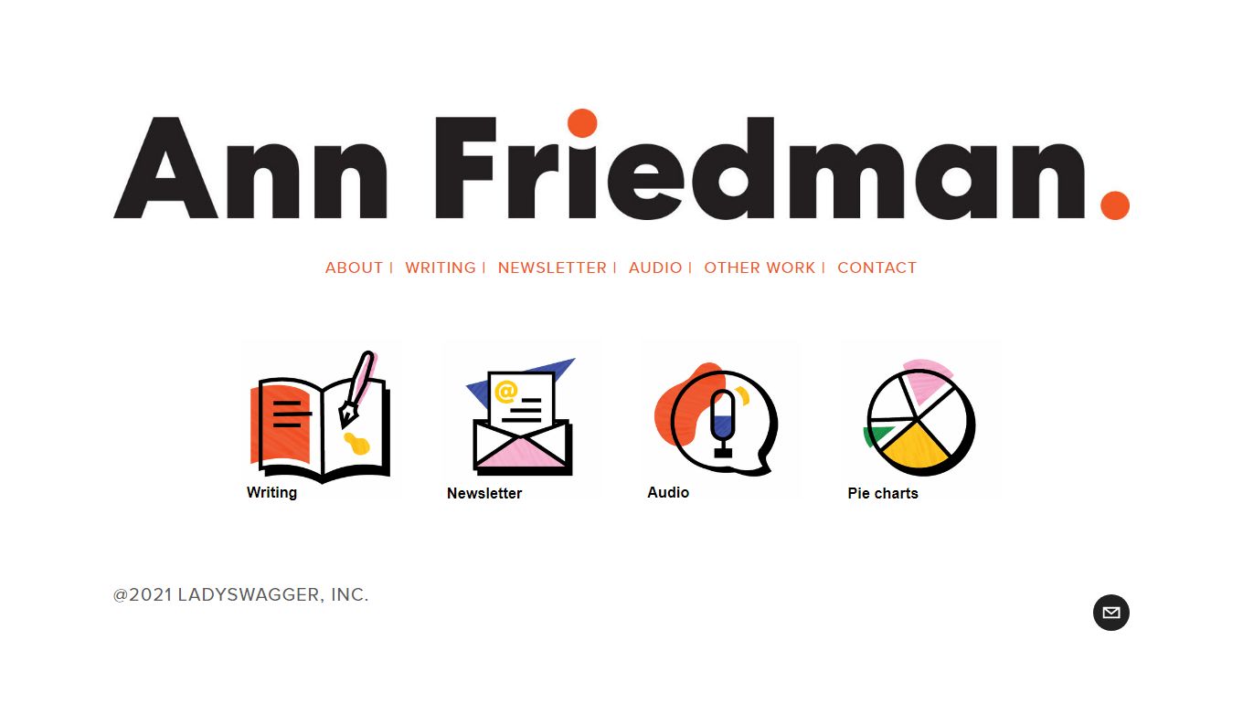 Ann Friedman website