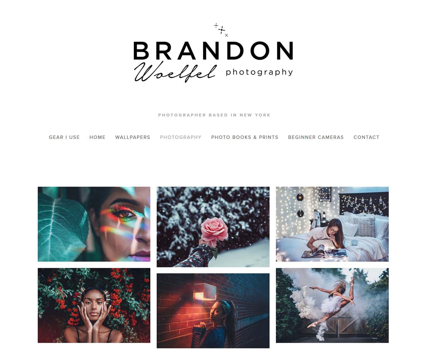 Brandon Woelfel website