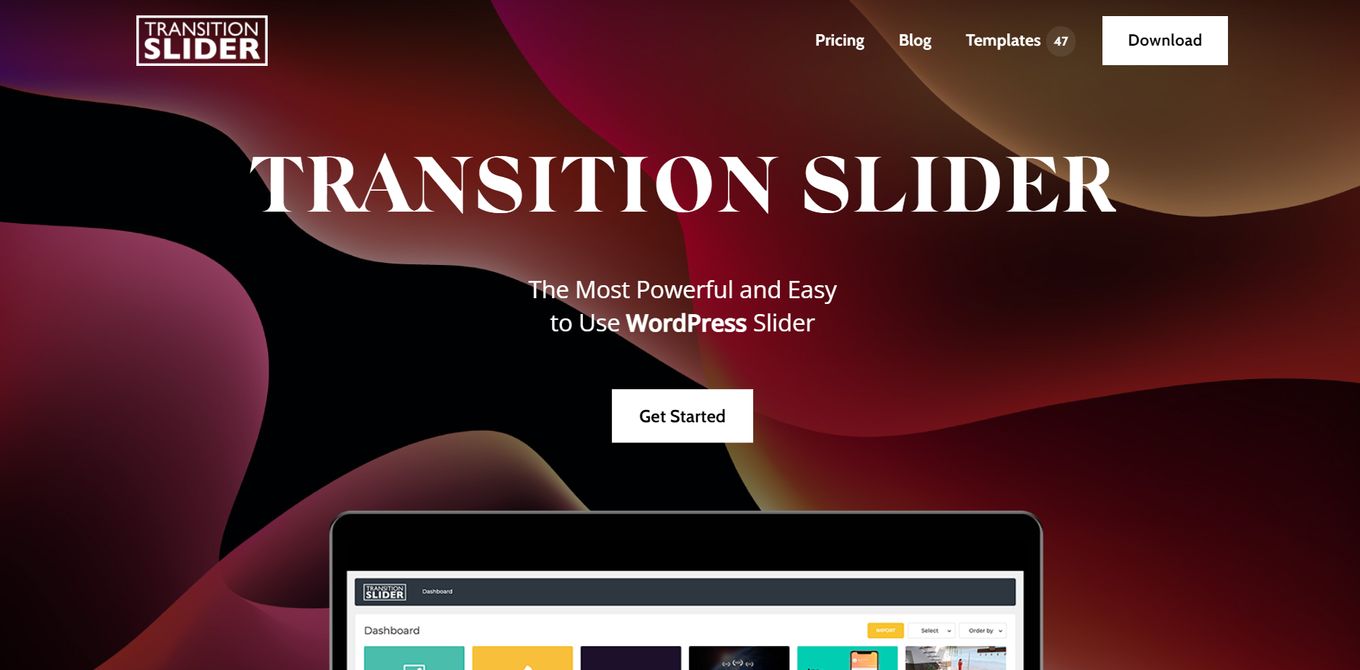 Transition Slider - Example of a Great Slider Plugin for WordPress 