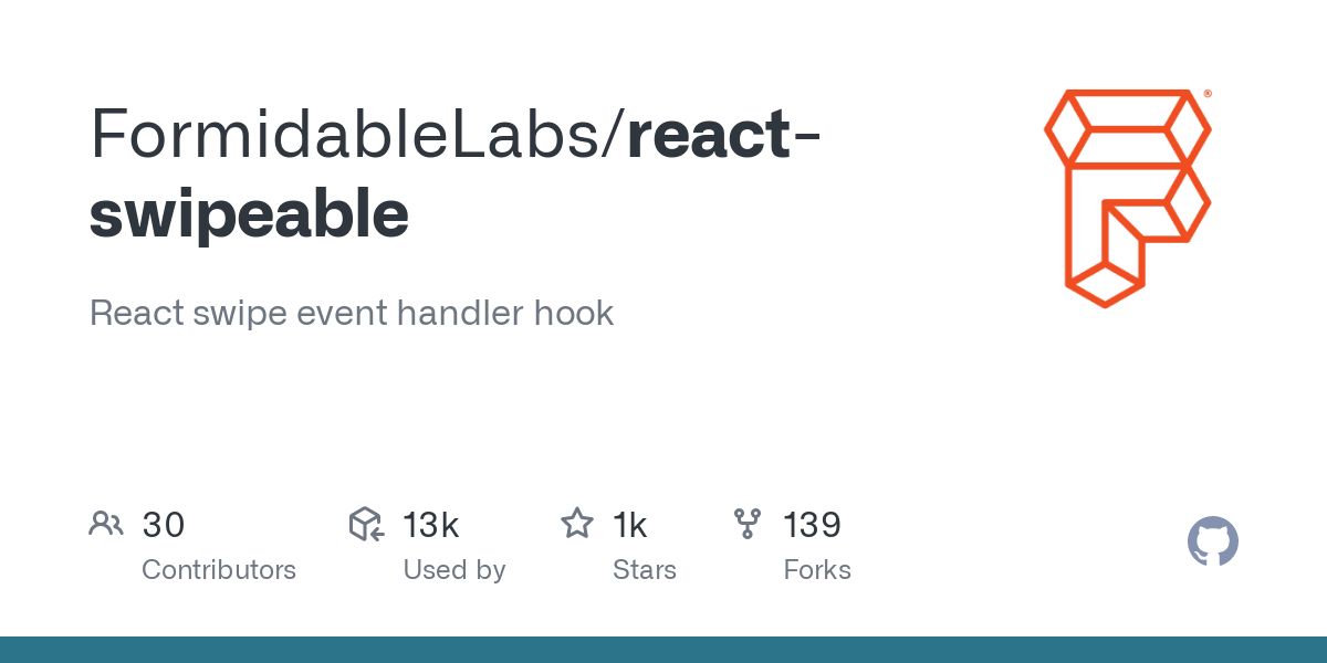 React Swipeable Carousel