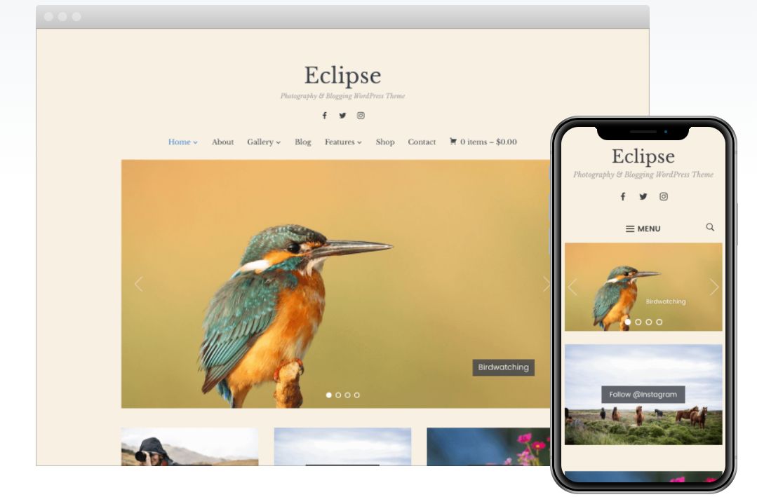 Eclipse Theme for WordPress