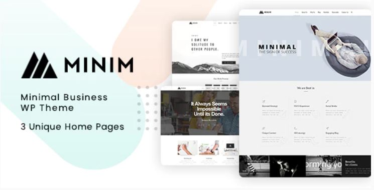 Minim Minimalist Theme for WordPress