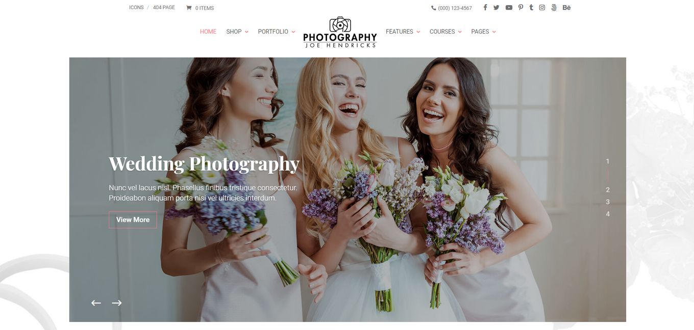 Divi Photography Template