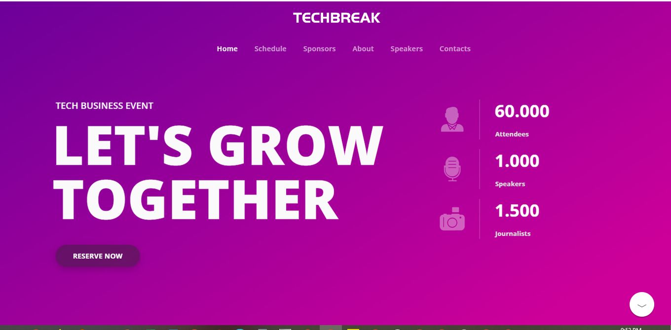 TechBreak Website