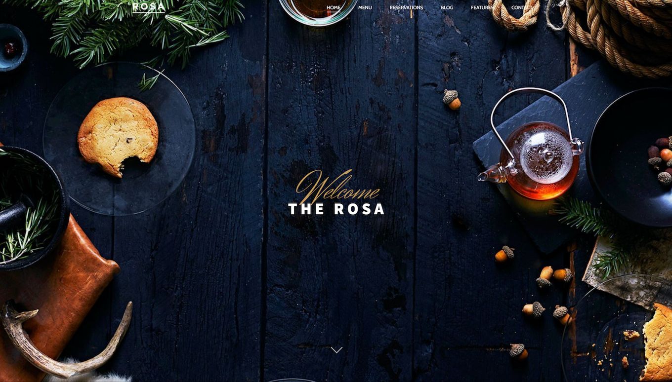 Rosa2 Lite Parallax Theme for WordPress