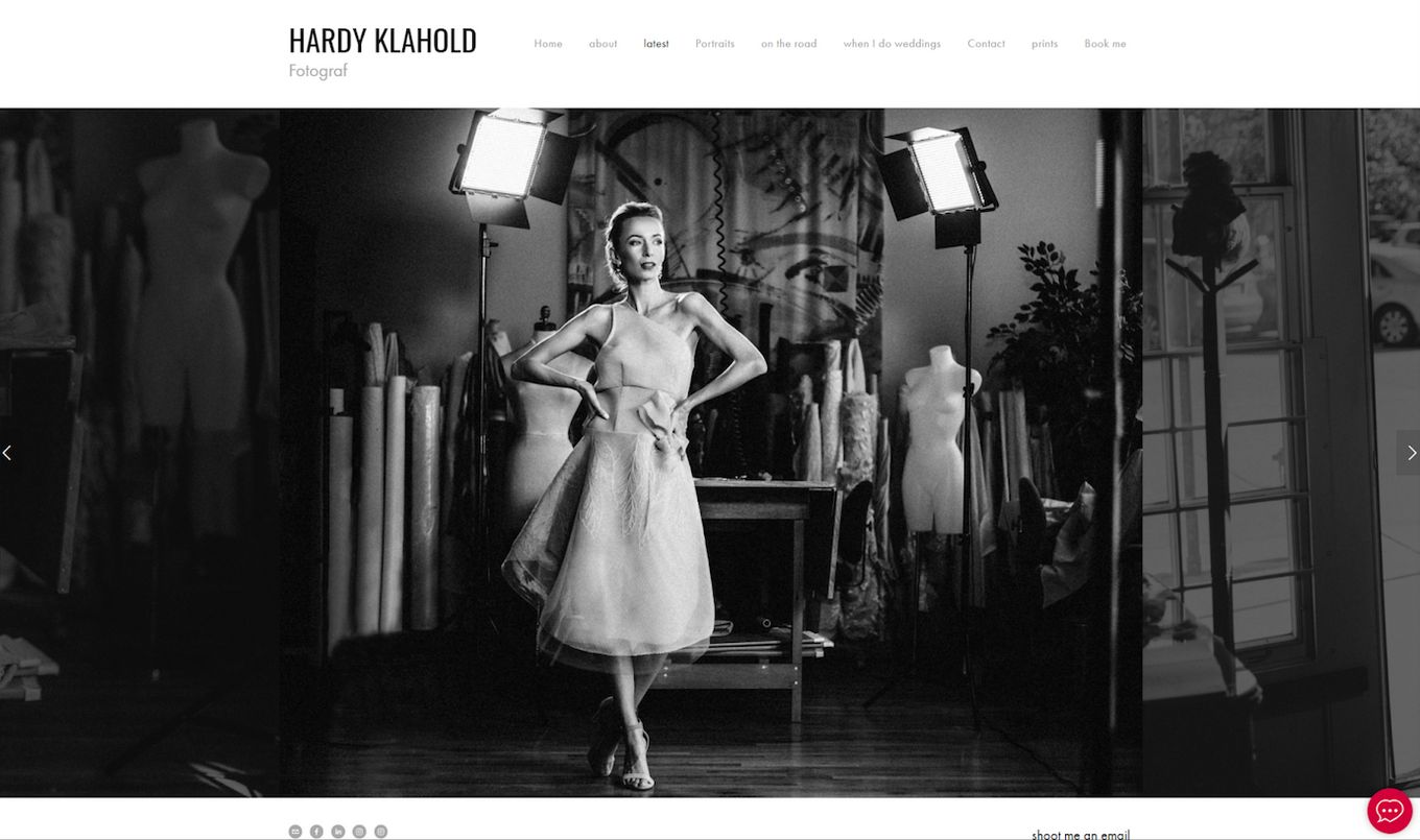 Hardy Klahold Photography Portfolio Example