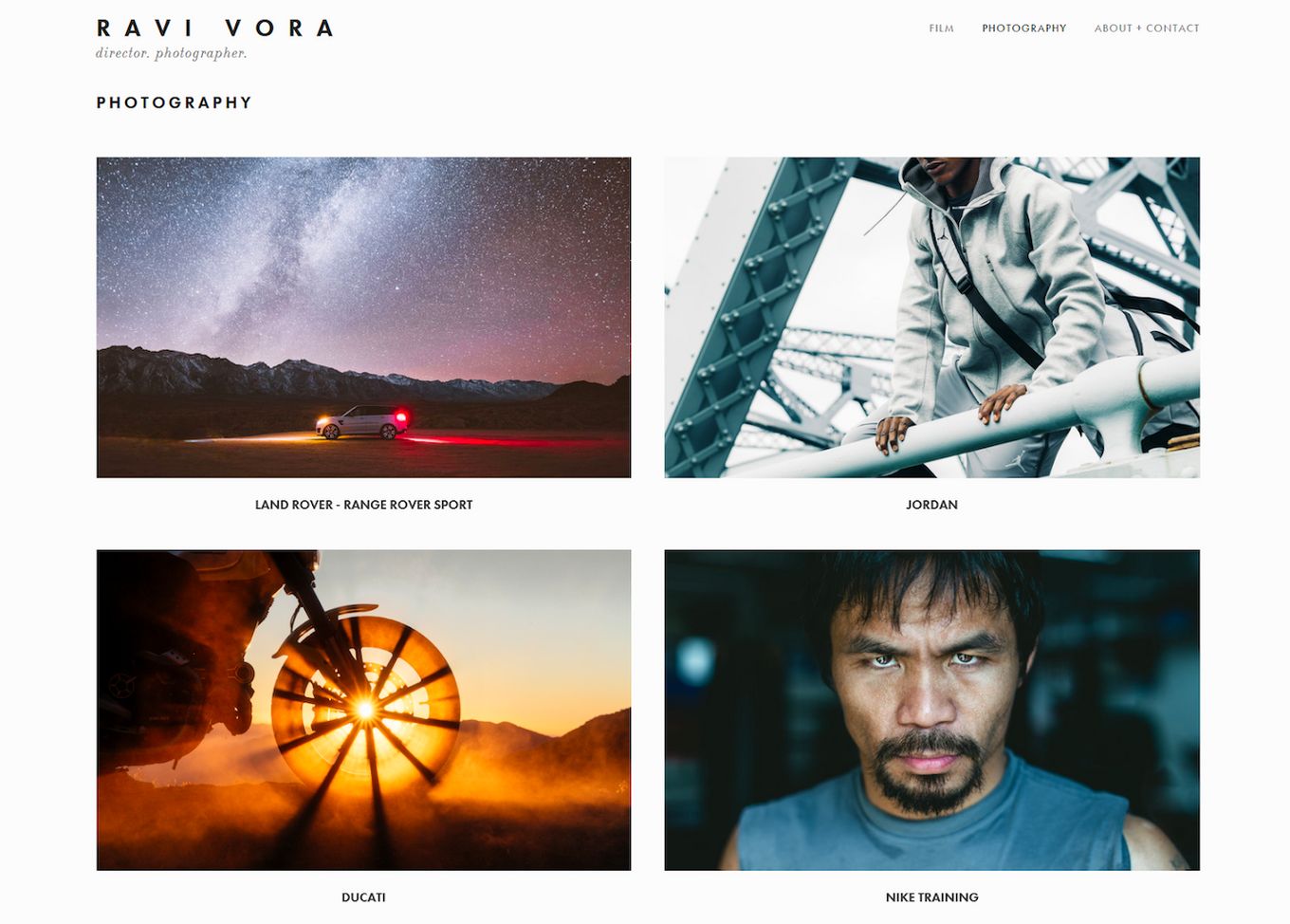 Ravi Vora Photography Portfolio Inspiration
