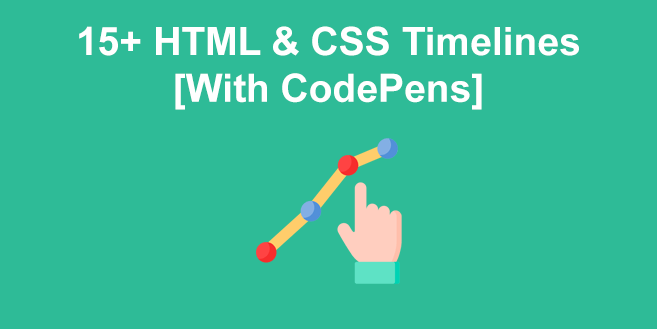 15+ HTML & CSS Timelines [Examples for Inspiration]