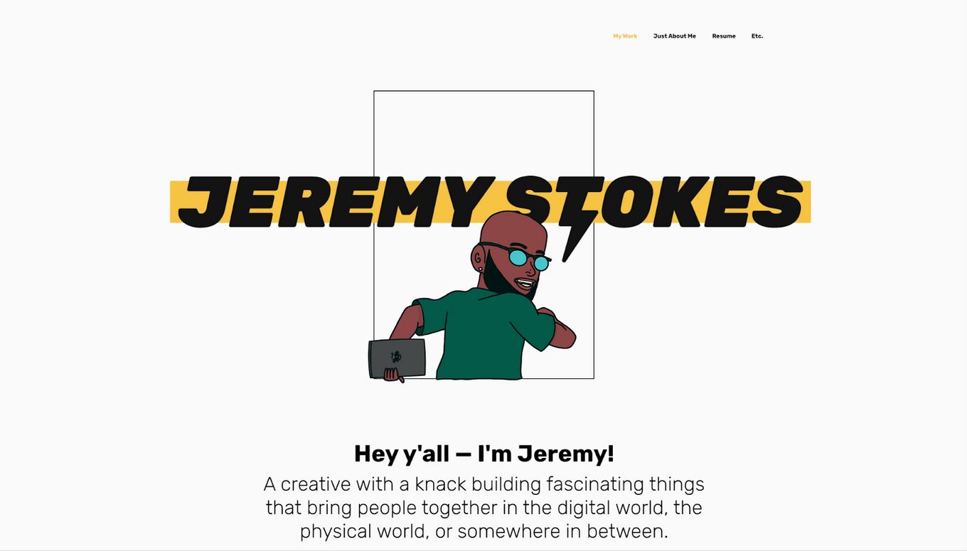 Jeremy Stokes UX Portfolio