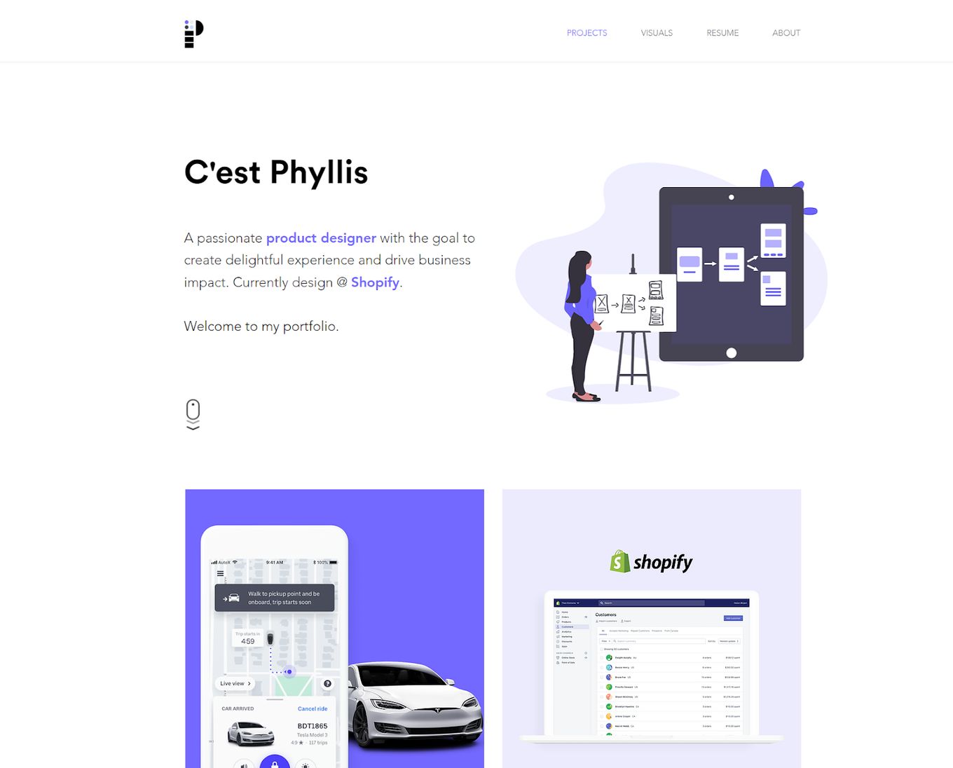 C'est Phyllis User Experience Design Portfolio