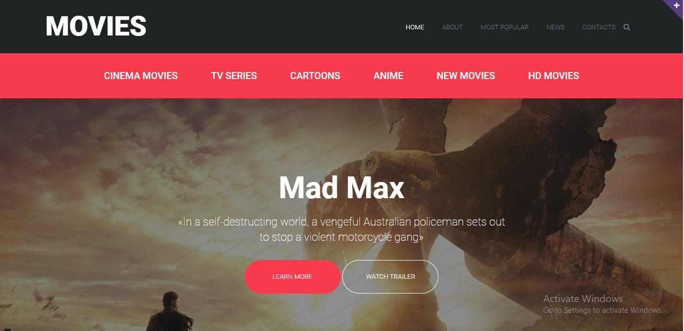 7+ Amazing Movie Website Templates Alvaro Trigo's Blog