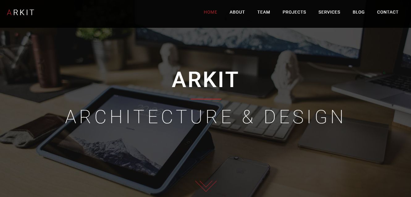 Arkit - OnePage Theme for WordPress
