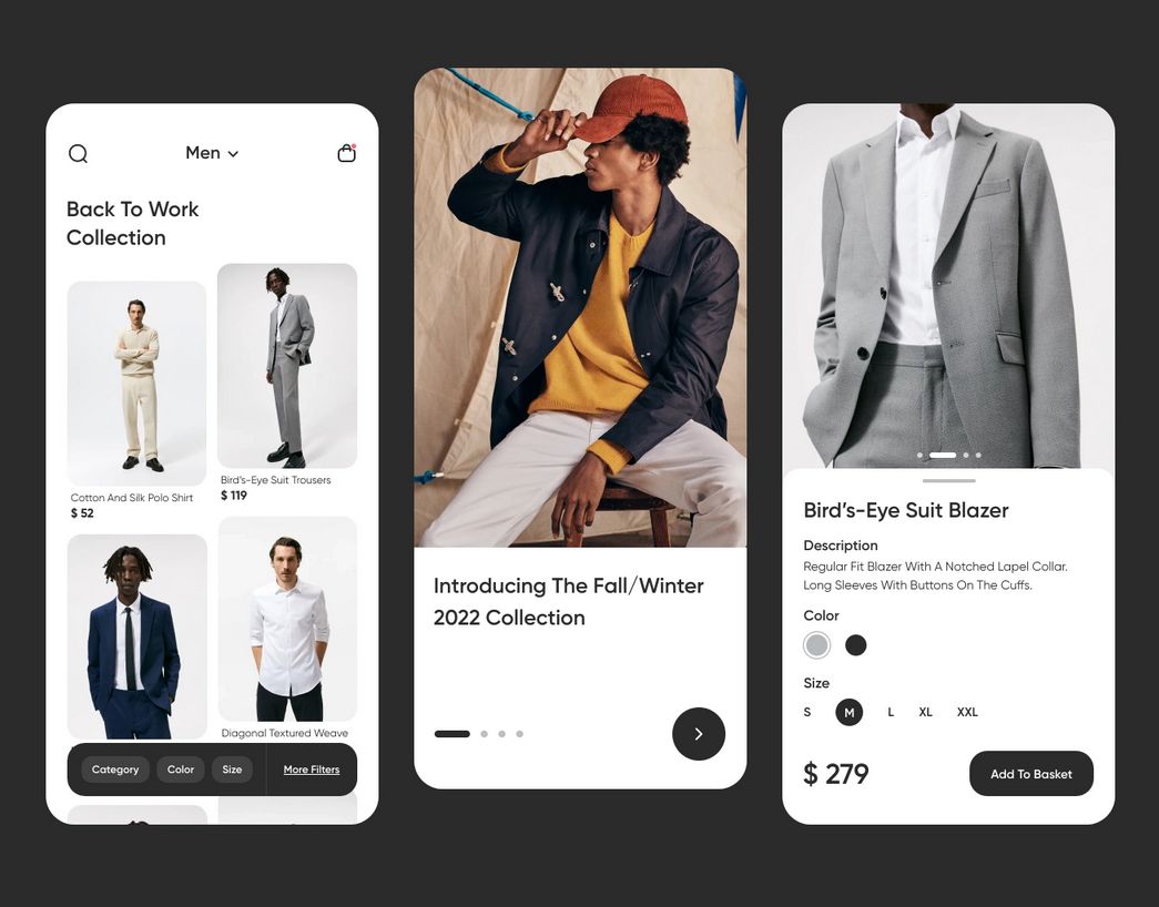 Fashion Website Design Examples