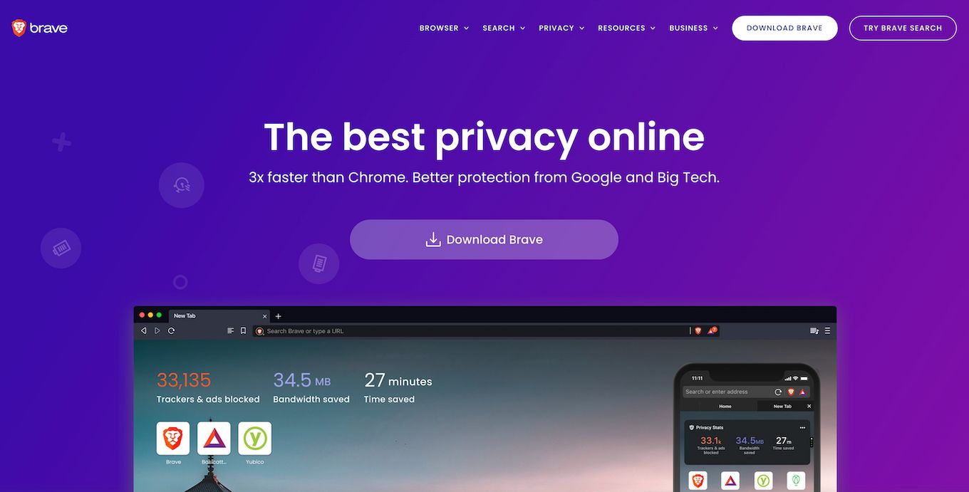 Brave - Privacy focused browser for Linux