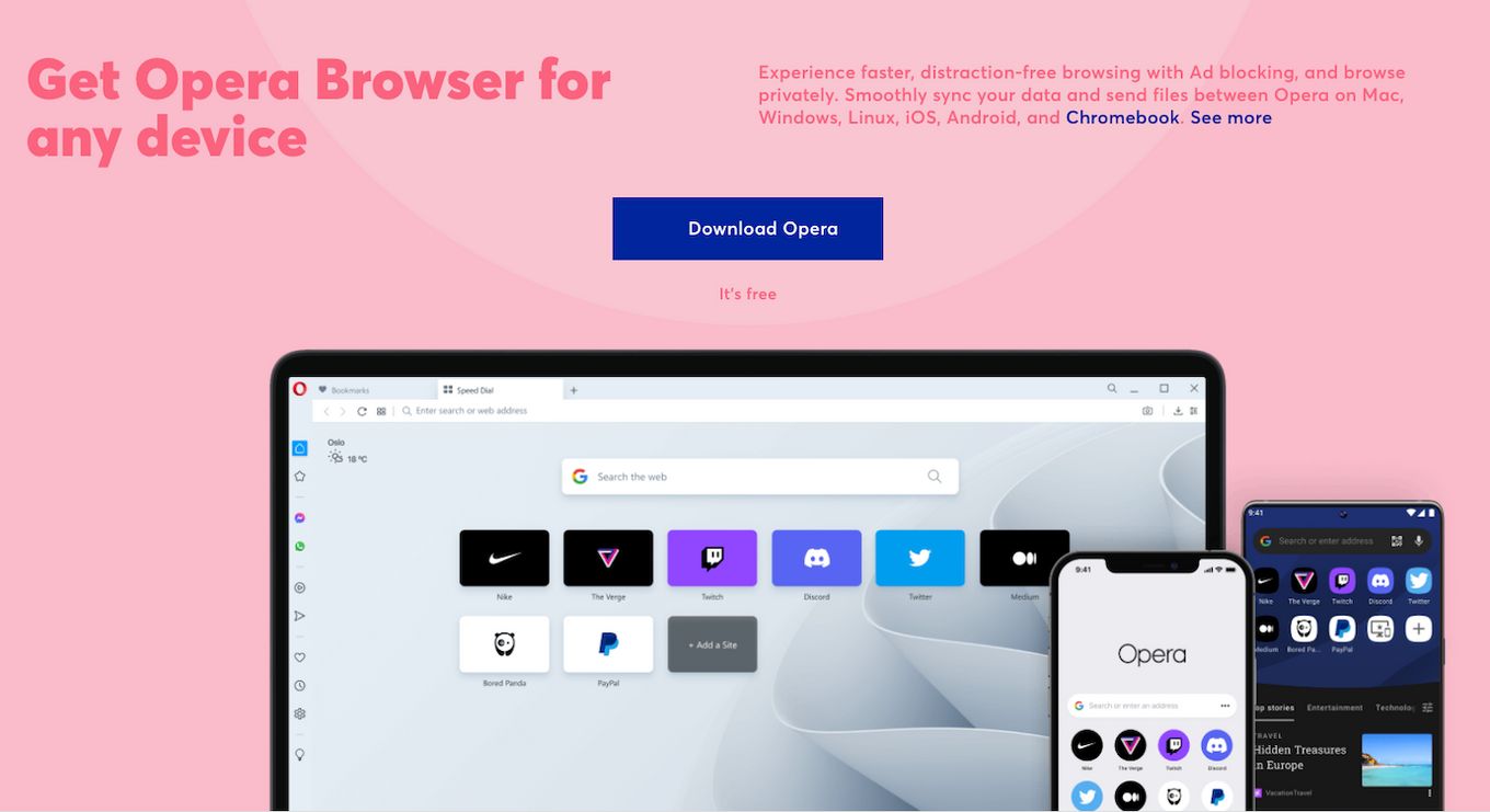 Opera Browser For Linux