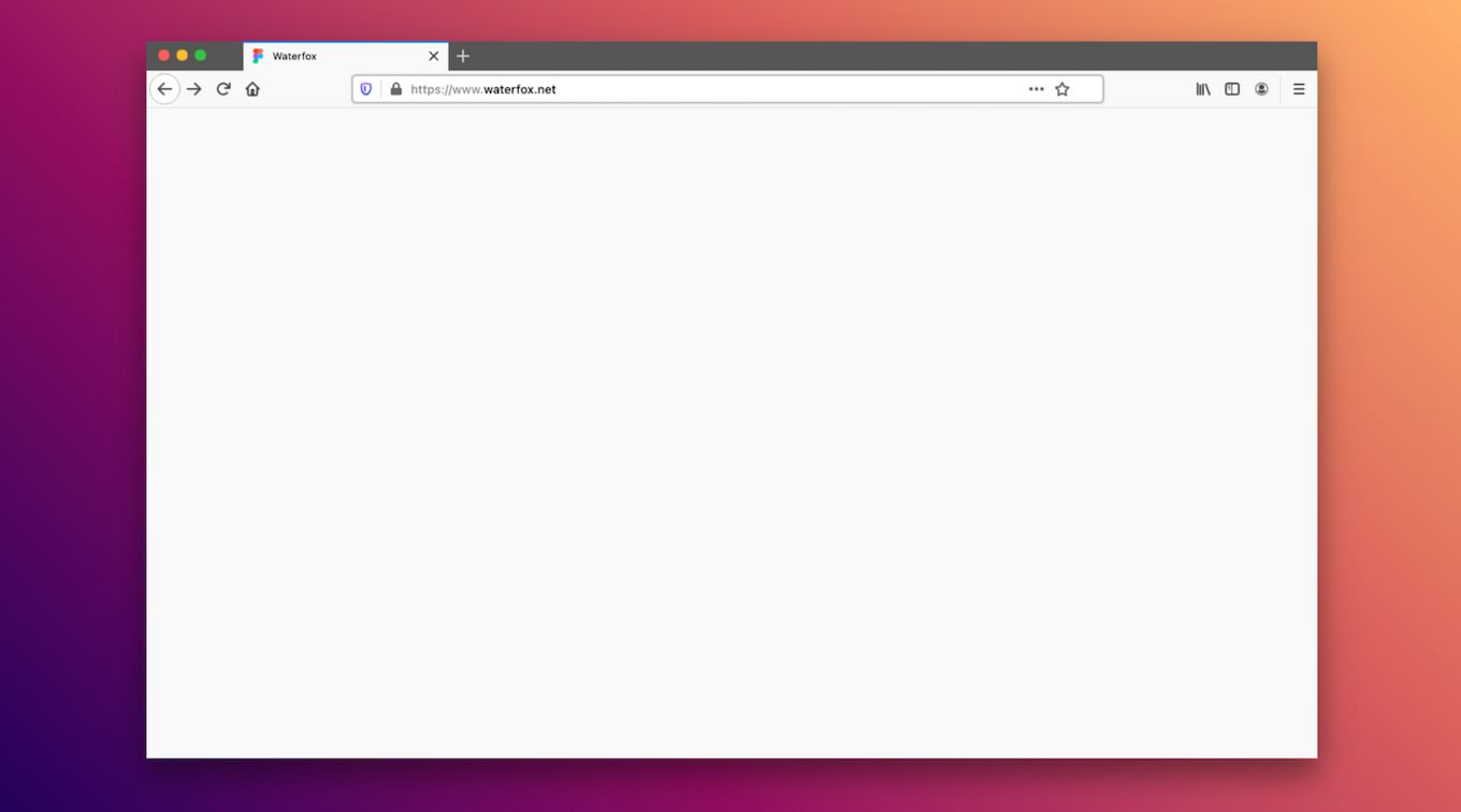 Waterfox for Linux