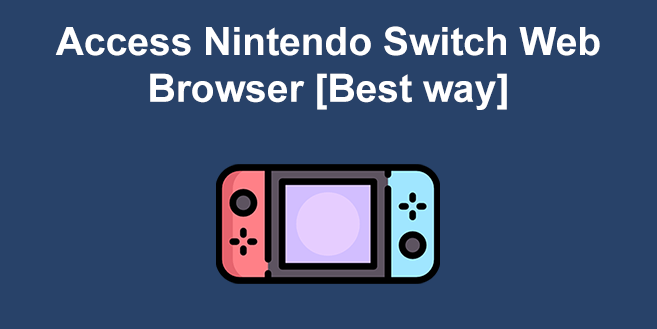 How Access Secret Nintendo Switch Web