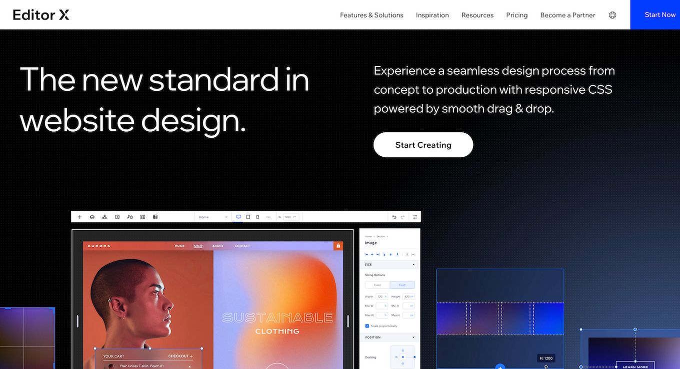 EditorX - An Advanced Website Builders For Photographers
