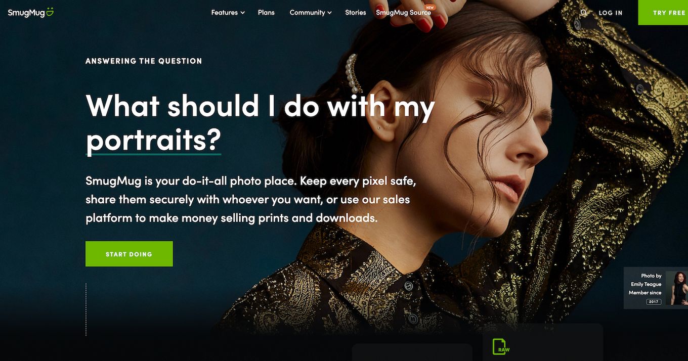 SmugMug - A Specific Website Builder For Photographers