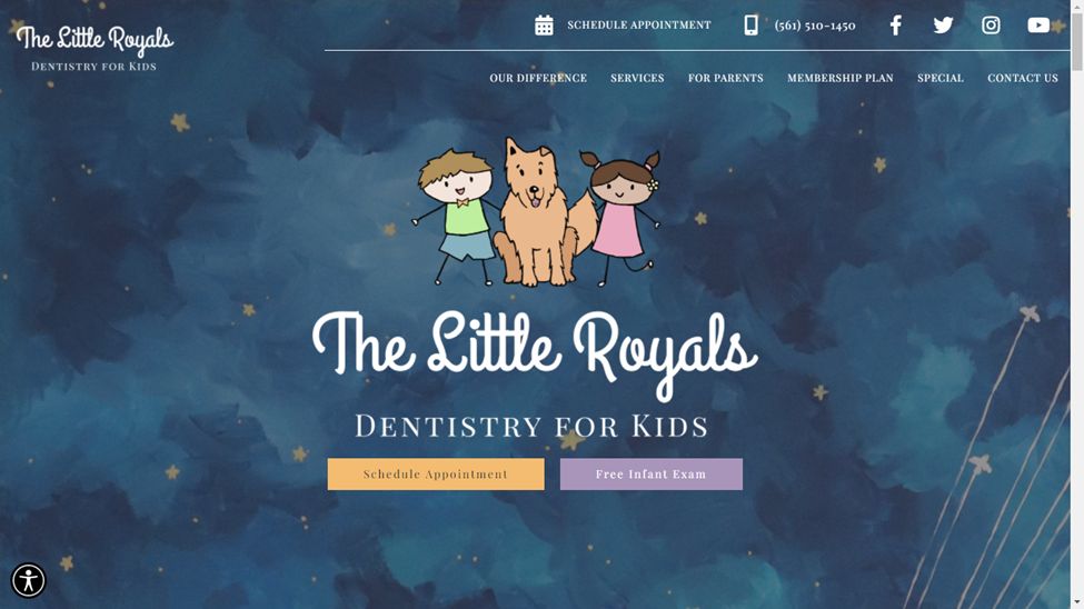 The Little Royals - One of the best dental websites