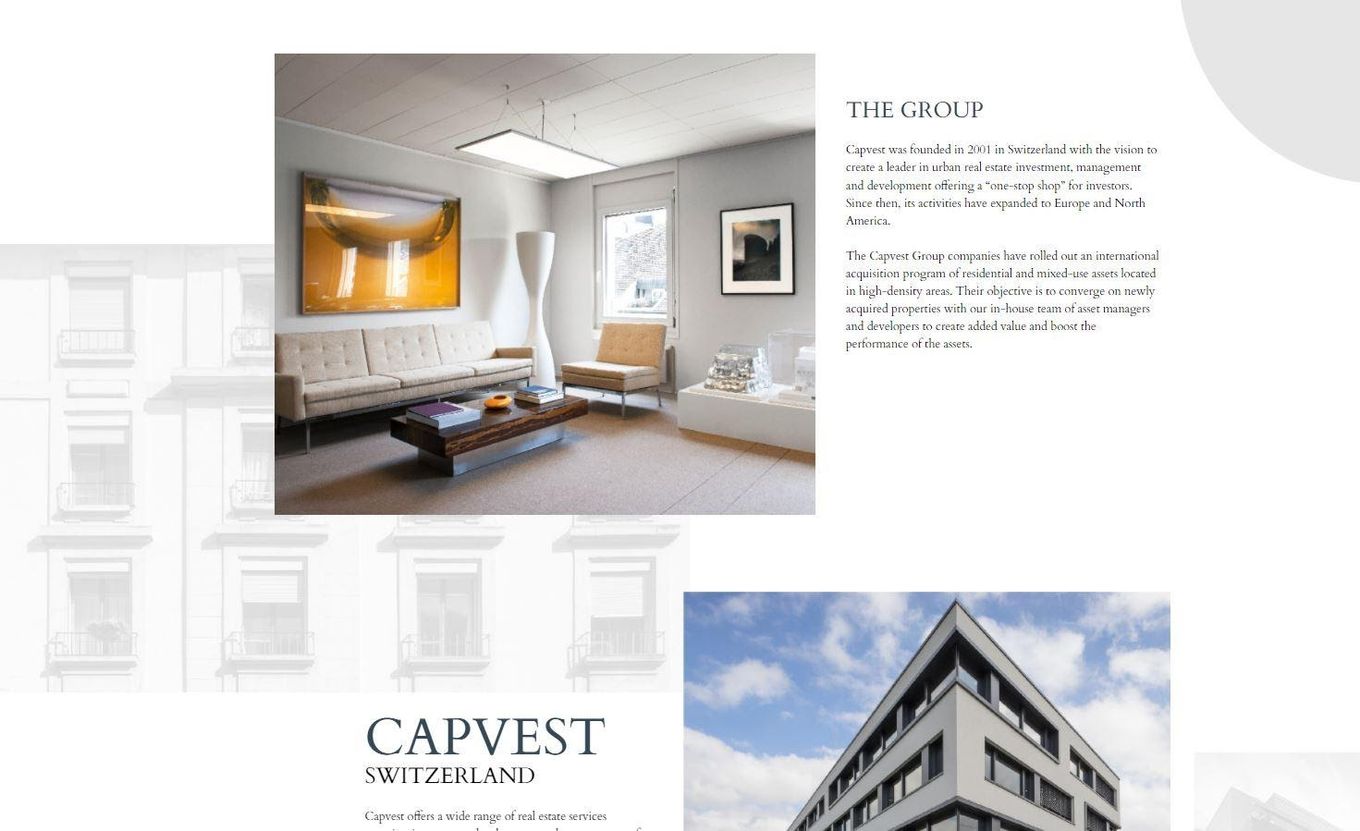 The Capvest Group - A top real estate website design