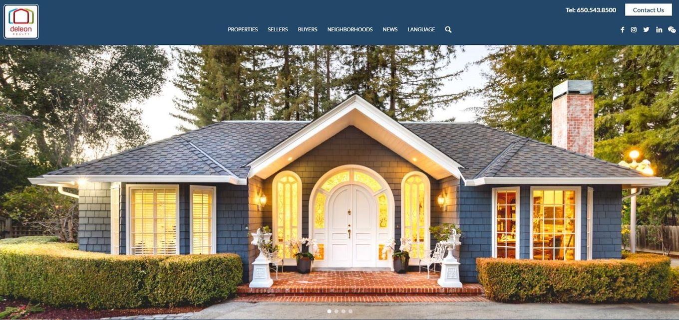 DeLeon Realty - Amazing Real Estate Website Design