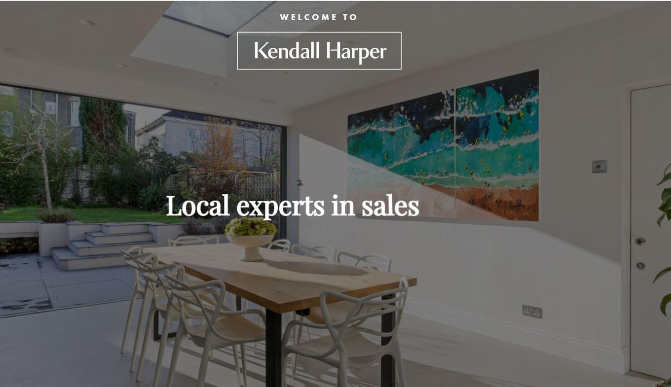 Kendall Harper - Real Estate Website Design Example