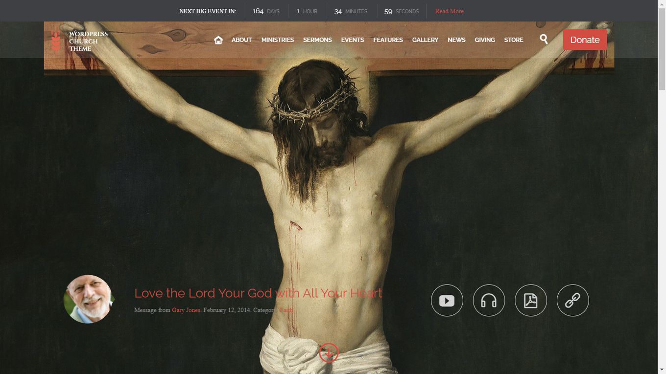 Church - Beautiful Website Template