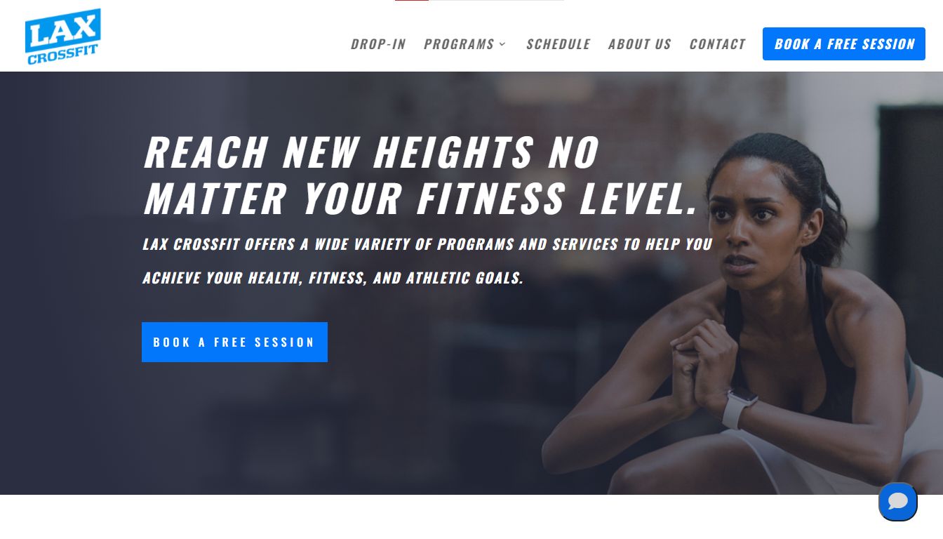 LAX CrossFit - Stunning Website Design