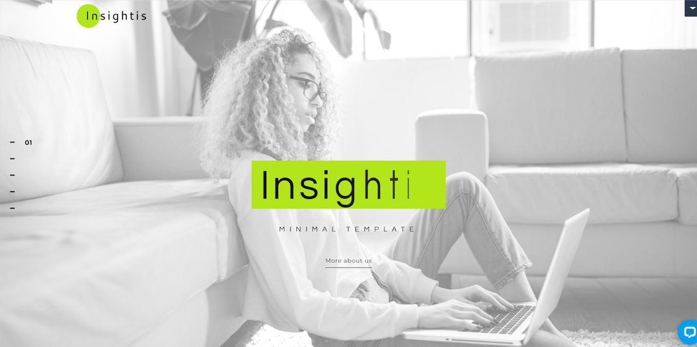 Insightis - Marketing Agency Website Template