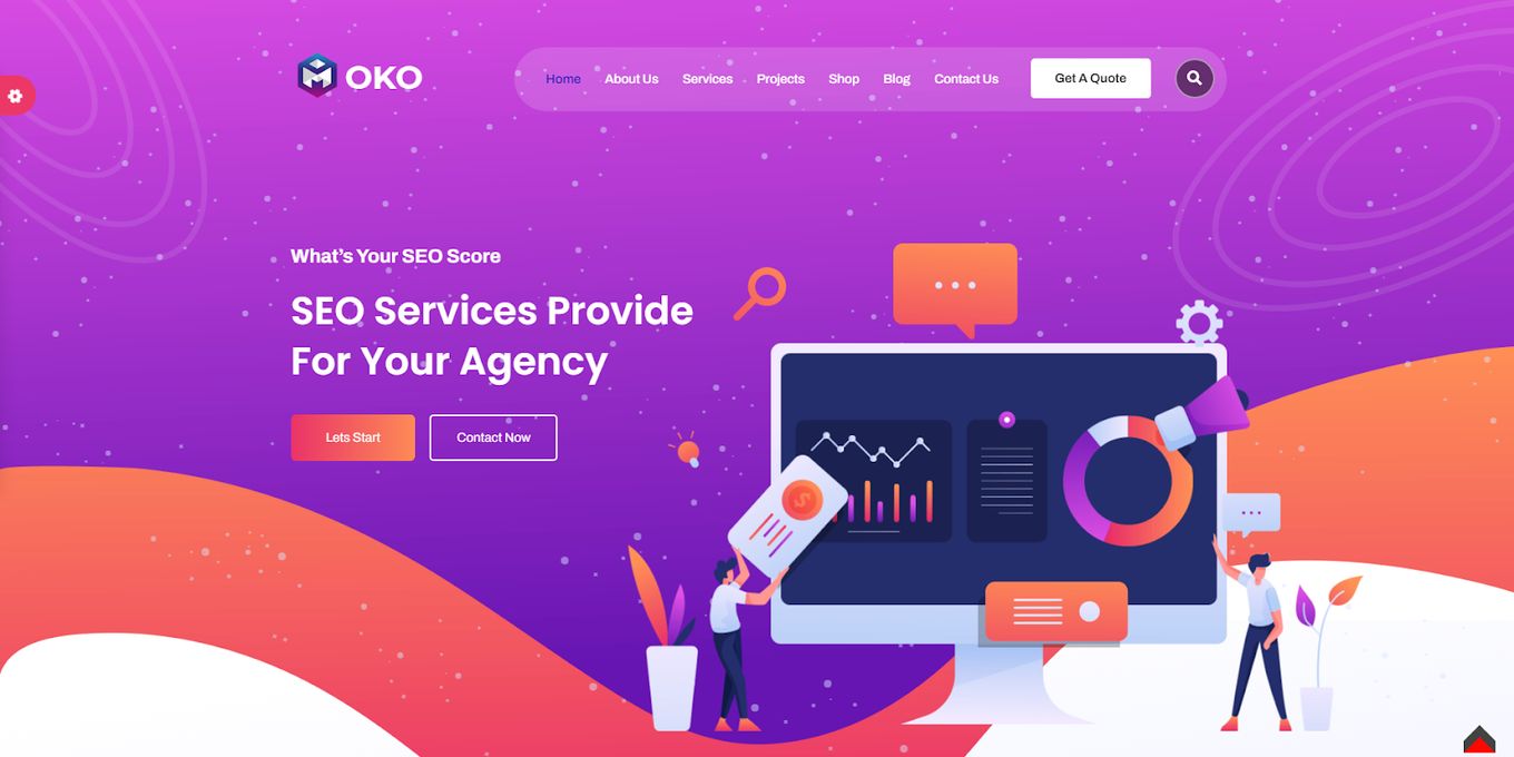 Moko - Marketing Agency Template