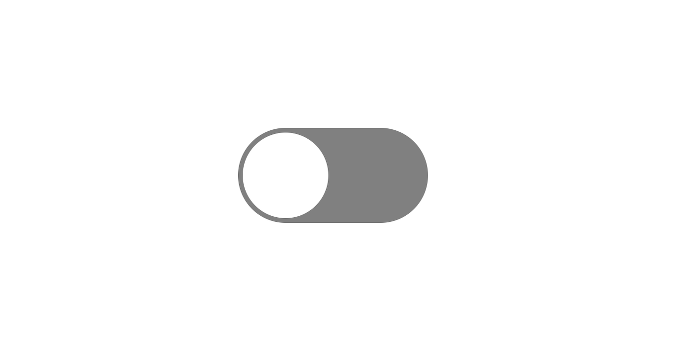 on off switch button html css