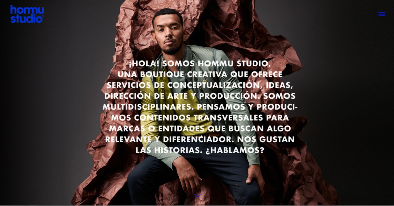 Hommu Studio - Creative Agency Website