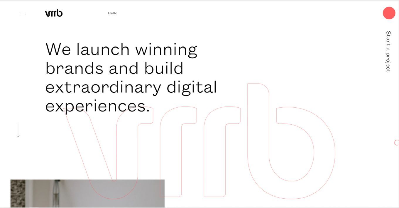 Vrrb - Creative Agency Website