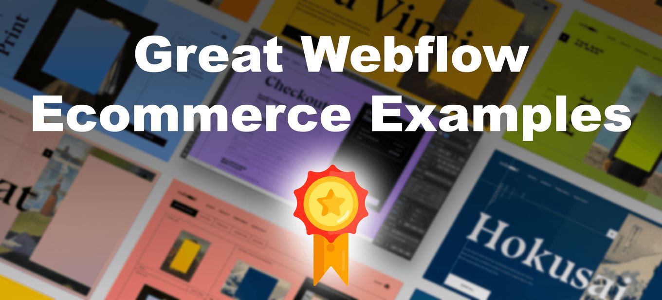 List of Great Webflow Ecommerce Websites