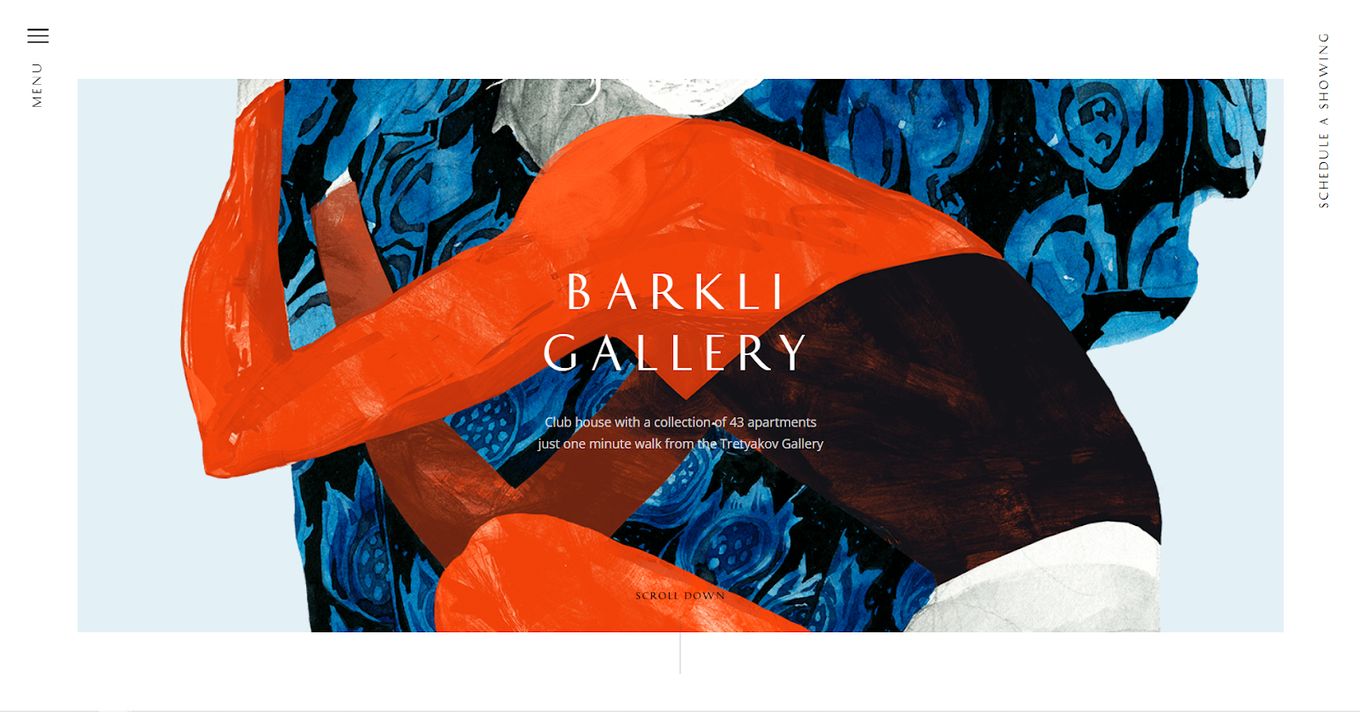 Barkli Gallery - Amazing Exhibition Website For Inspiration
