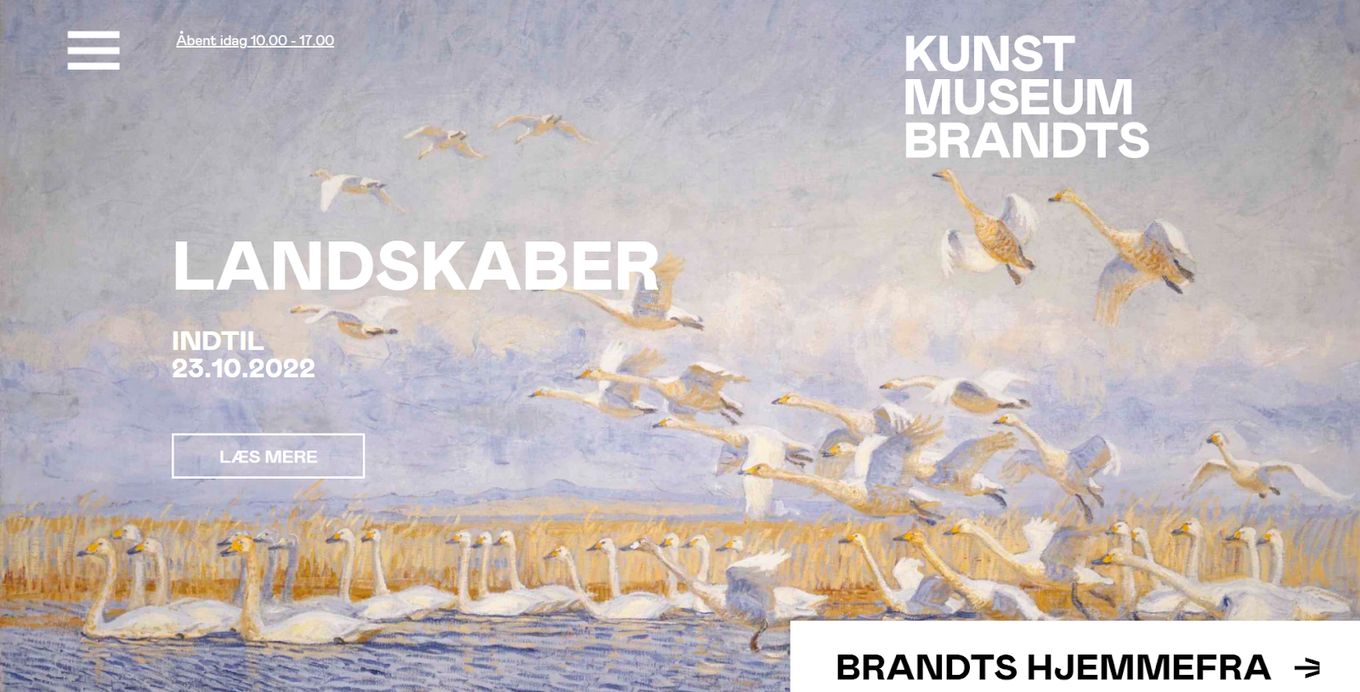Kunst Museum Brandts - One of the best exhibition websites