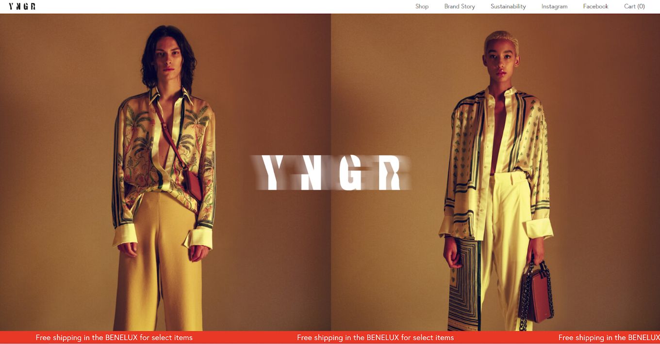 YNGR - Stunning Squarespace Site
