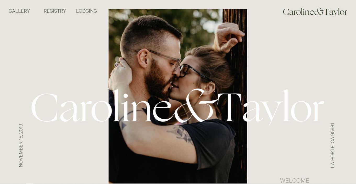 Caroline & Taylor - Top Wedding Site