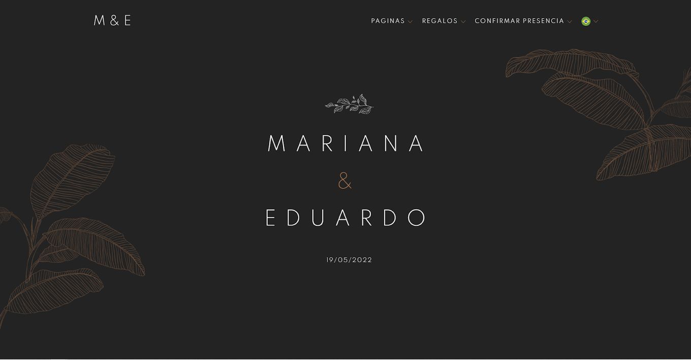 Mariana & Eduardo - Stunning Wedding Page
