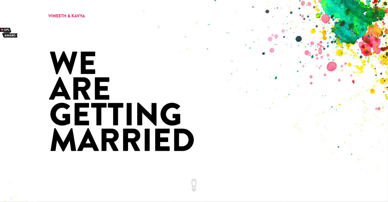 Vineeth & Kavya - Beautiful Example Of Top Wedding Website