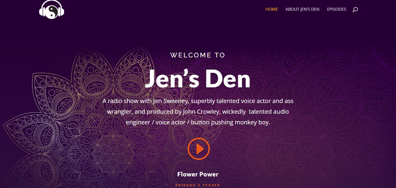 Jen’s Den - The Perfect Example Of A Great Podcast Website