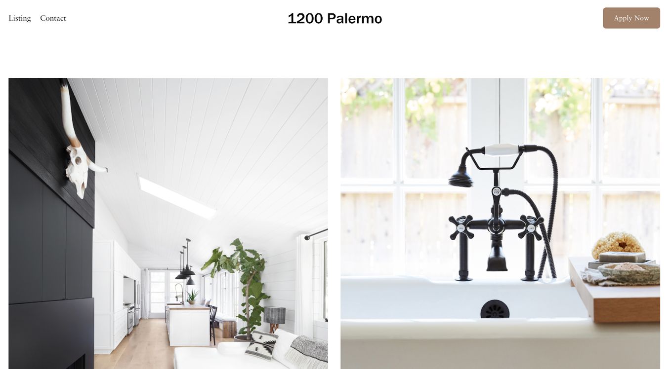 Pallermo - Perfect Squarespace Template To List Properties