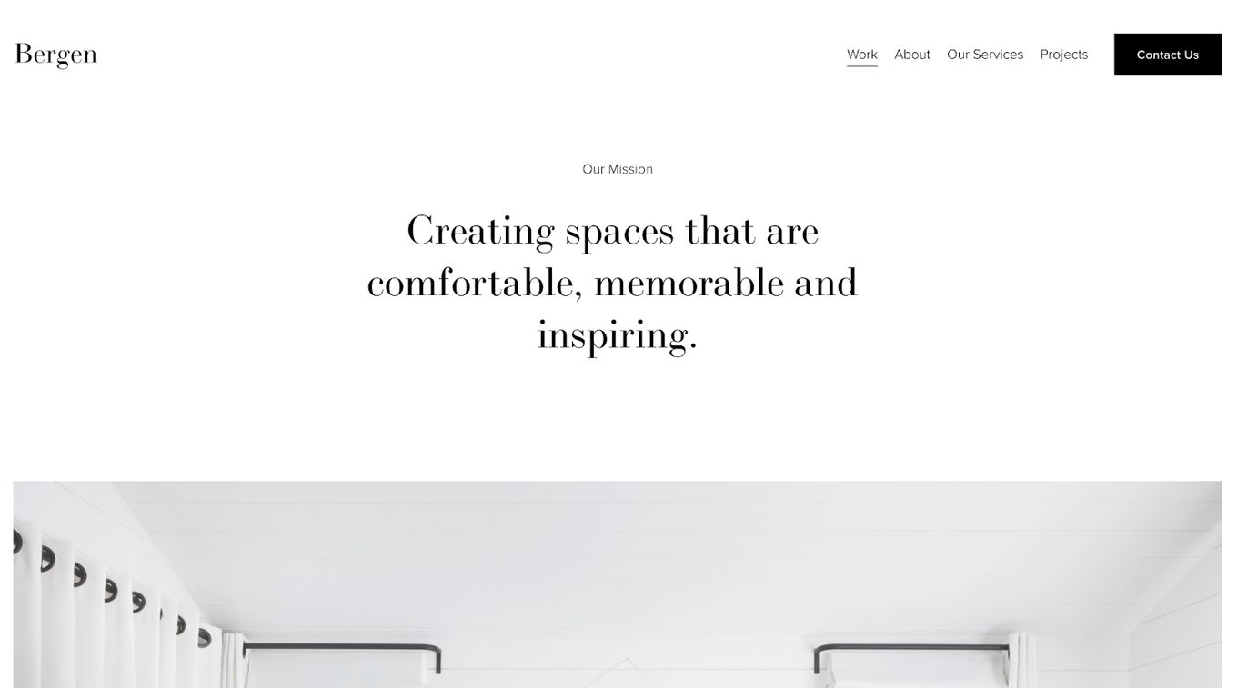 Bergen - Top Squarespace Theme For Real Estate