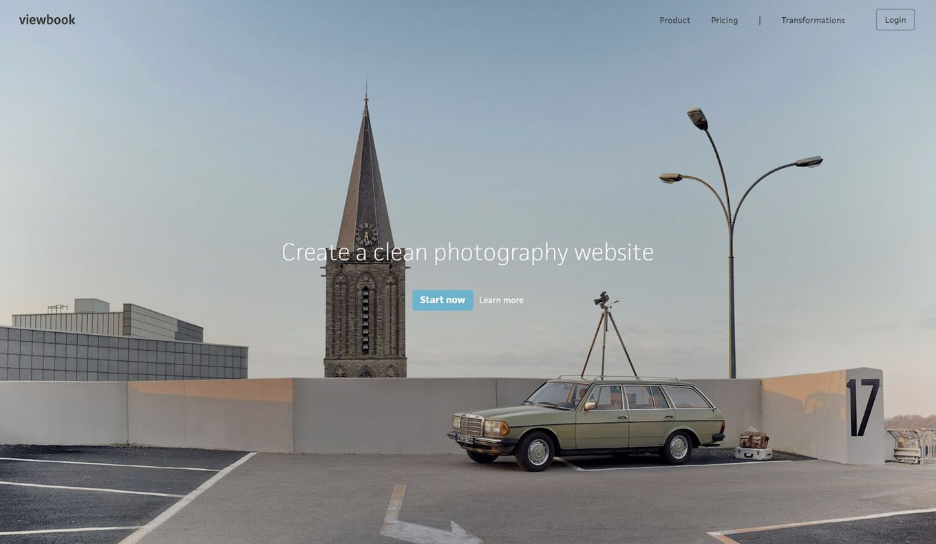 Viewbook - A Photography Portfolio Website Builder
