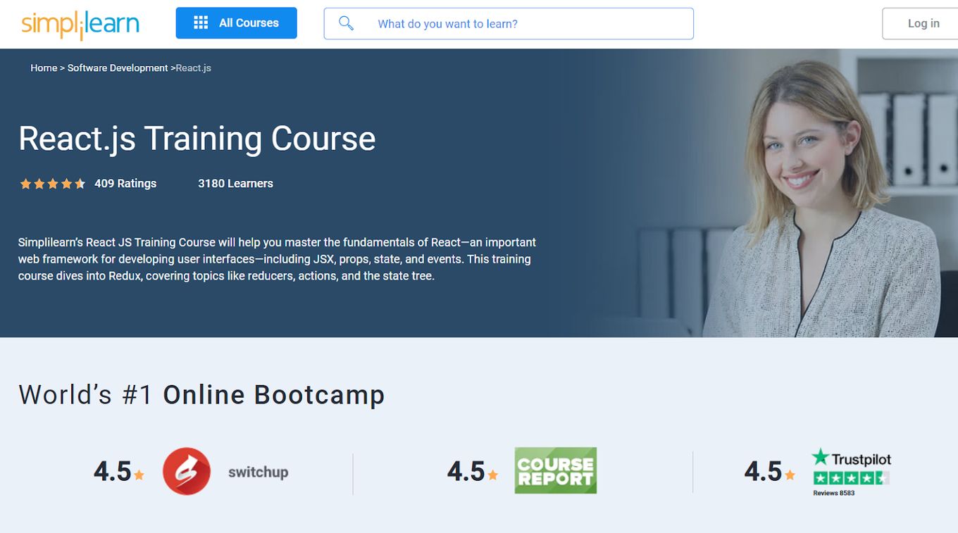 ReactJS Training Course - A Complete React Course Online