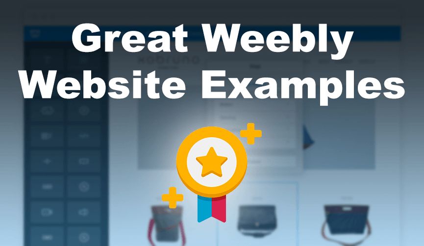 List Of Great Weebly Website Examples